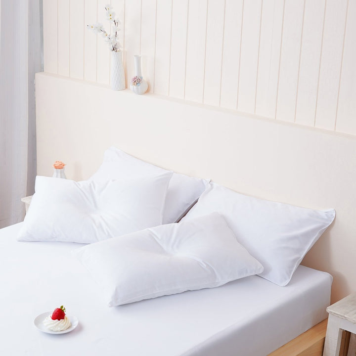 Ella Cotton - White Pillowcases x 2 - SHEET STORY - 5