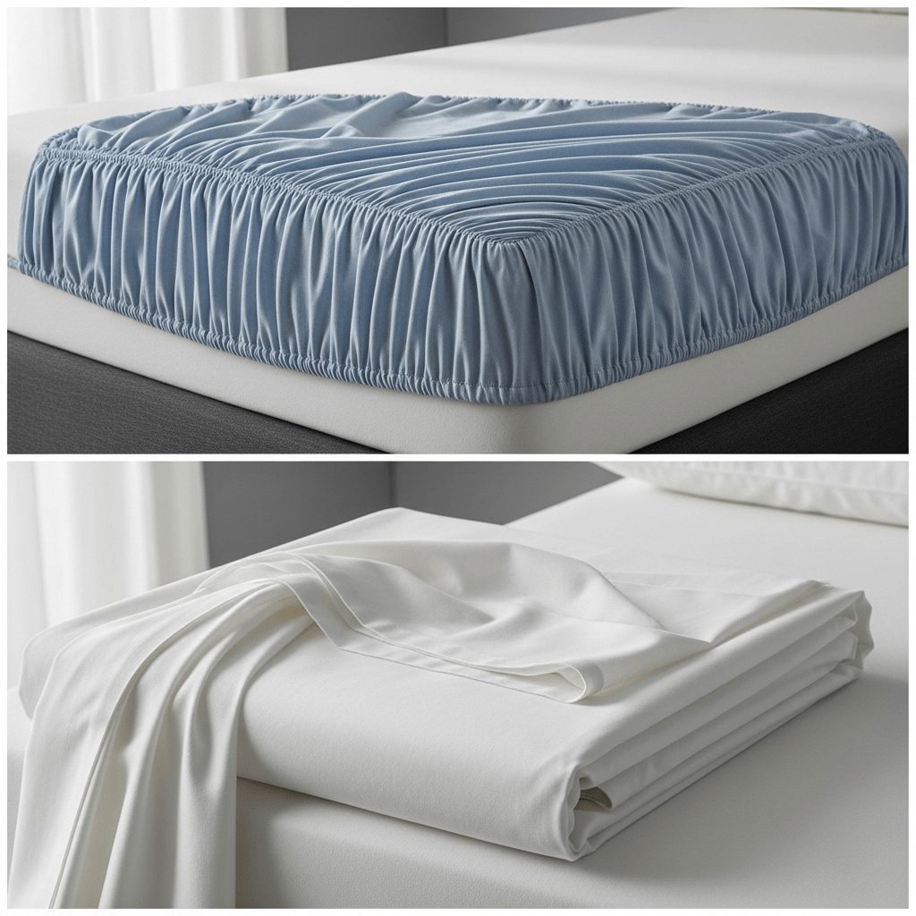 Normal Vs Sheet Fitted vs Flat Sheets: Key Differences and Best Uses – SHEET STORY