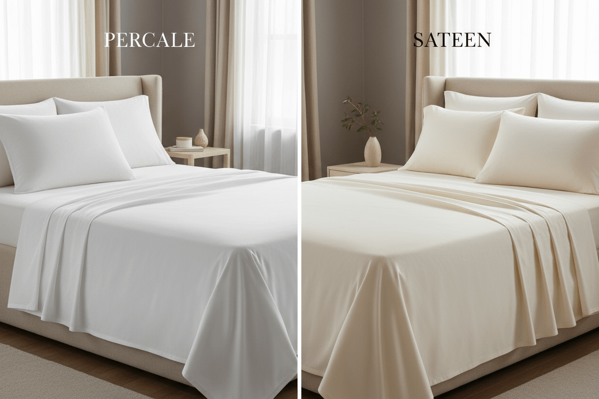 Percale vs Sateen Sheets: Which Fabric Is Better for Hot Sleepers ...