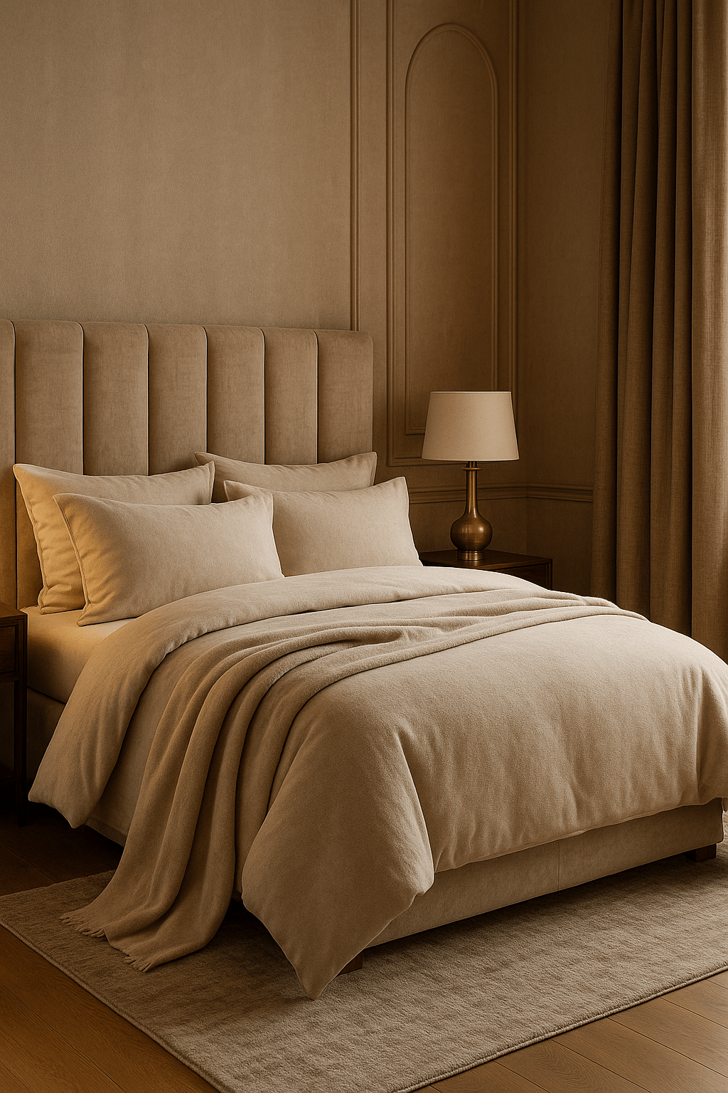 Winter Bedding Layering: Cosy Up With Brushed Flannelette