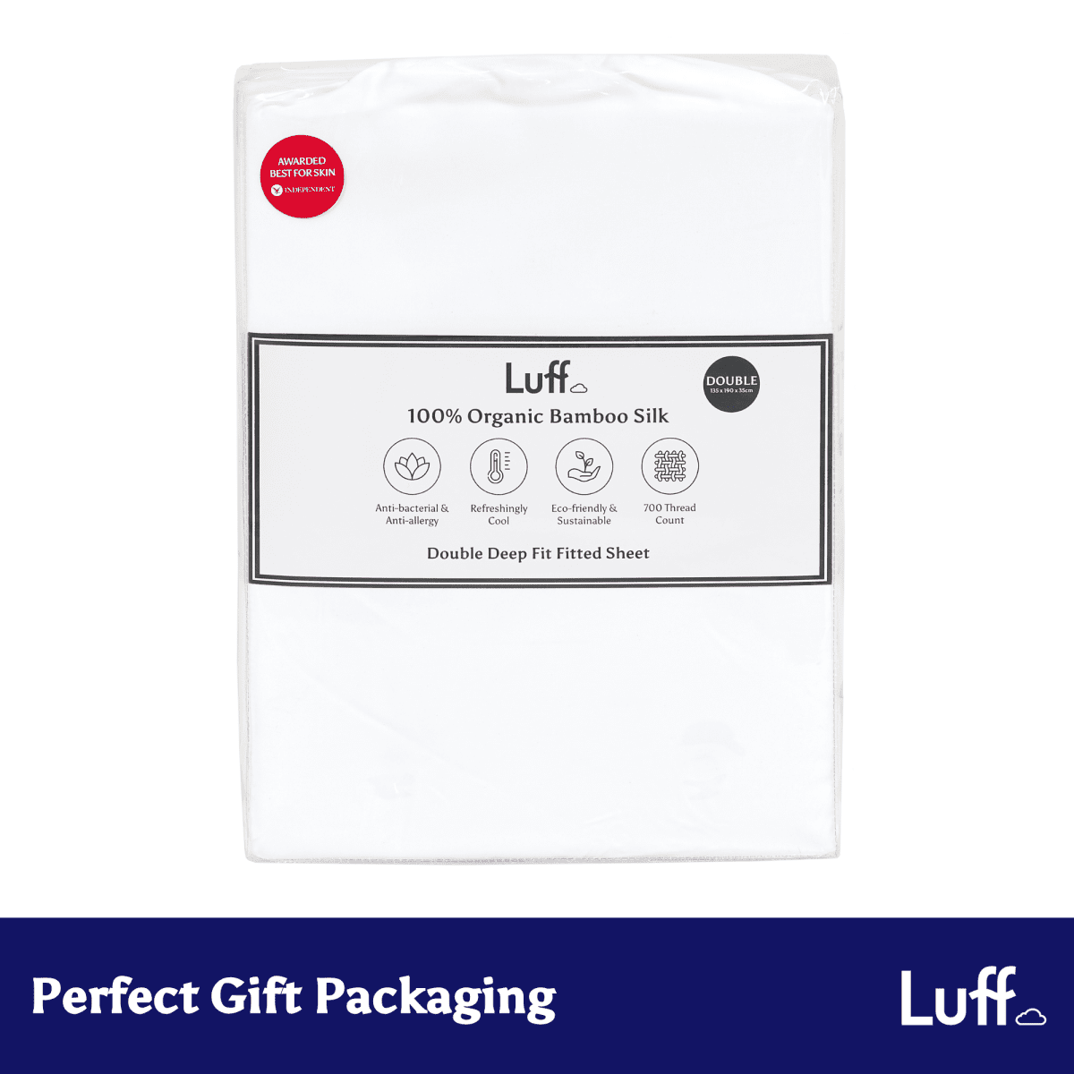 100% Organic Bamboo Silk Deep Fitted Sheet - SHEET STORY - 7