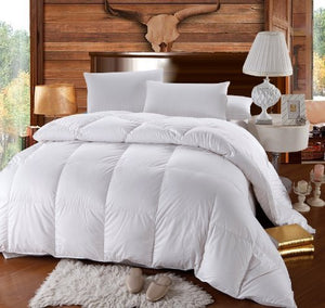 10.5 Tog (All Seasons) Goose Feather and Down Duvet - SHEET STORY - 3