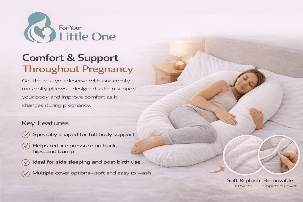 9 Ft Maternity Pillow And Case - Cream - SHEET STORY - 4