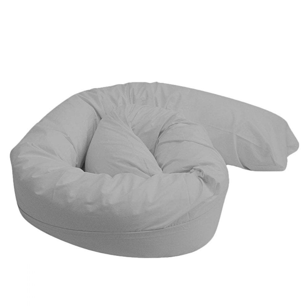 9 Ft Maternity Pillow Case - Grey - SHEET STORY - 3