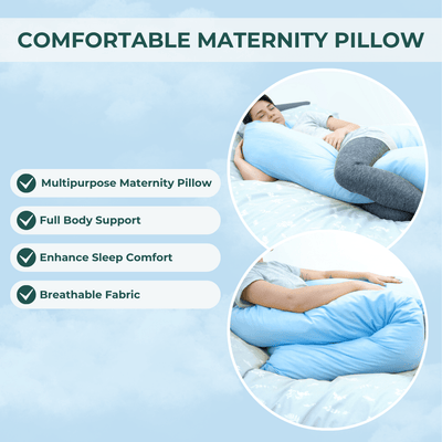 9ft Maternity Pregnancy Support Pillow - No Case - SHEET STORY - 6