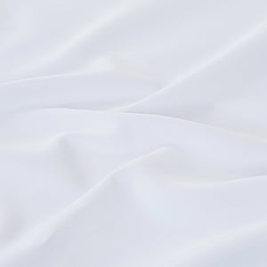 Ella Cotton - White Flat Sheet