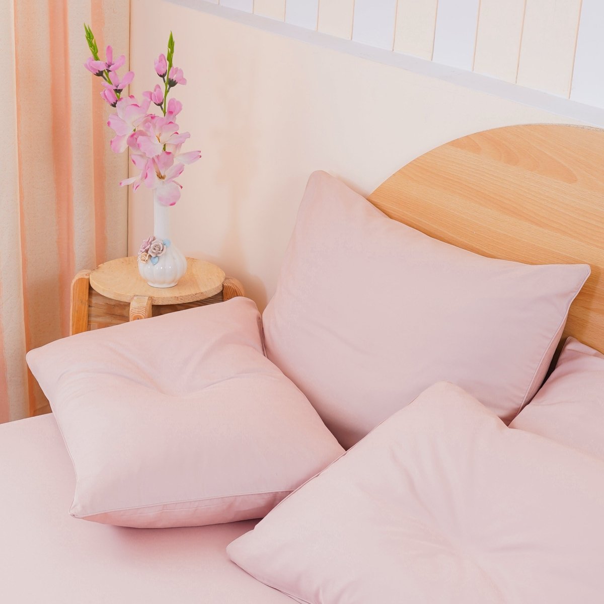Ackly Bamboo - Blush Bedding Set - SHEET STORY - 3
