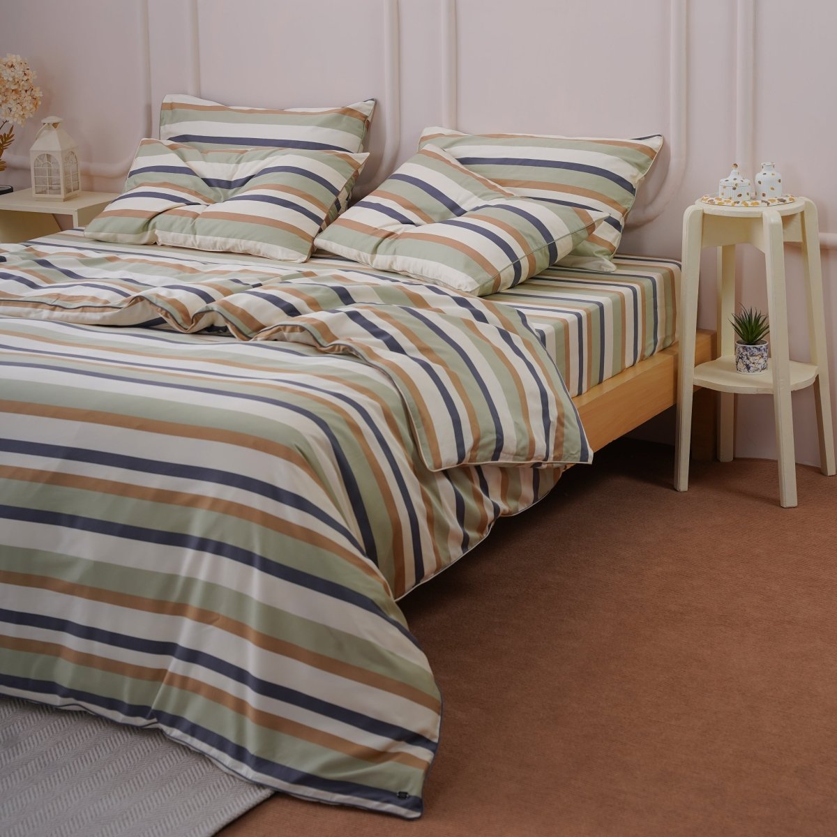 Ackly Bamboo - Harmony Stripe Duvet Cover - SHEET STORY - 5