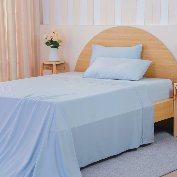 Ackly Bamboo - Sky Flat Sheet - SHEET STORY - 2