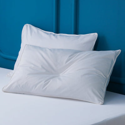 Ackly Bamboo - White Pillowcases Pair - SHEET STORY - 1