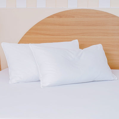 Ackly Bamboo - White Pillowcases x 2 - SHEET STORY - 4