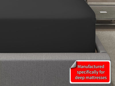 Bamboo Duvet Bed Set in Black - SHEET STORY - 5