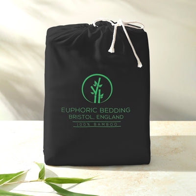 Bamboo Duvet Bed Set in Black - SHEET STORY - 6