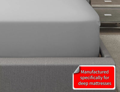 Bamboo Duvet Bed Set in Grey - SHEET STORY - 5