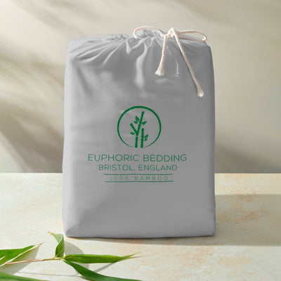 Bamboo Duvet Bed Set in Grey - SHEET STORY - 6