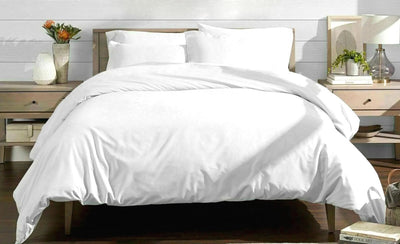 Bamboo Duvet Cover Bed Set in White - SHEET STORY - 2