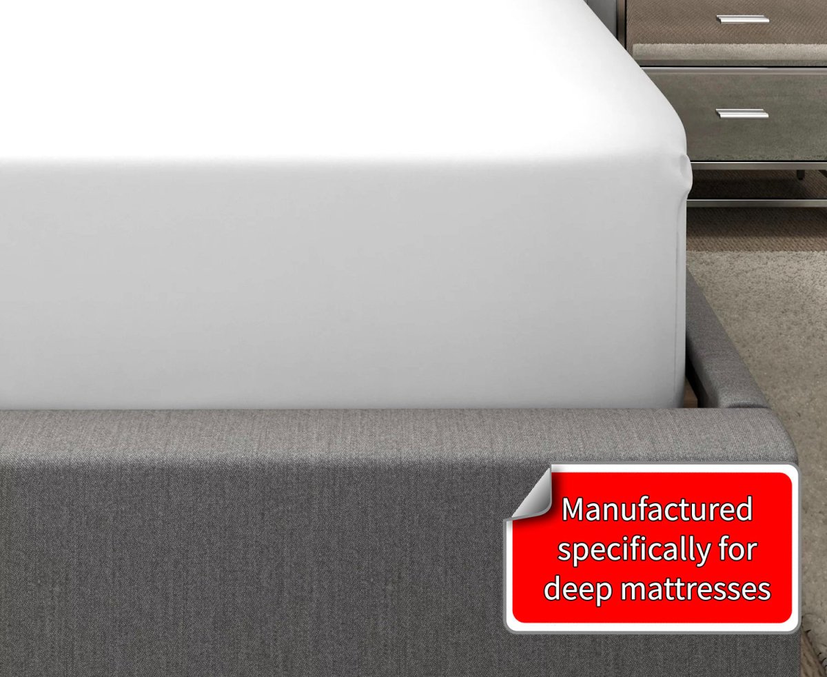 Bamboo Duvet Cover Bed Set in White - SHEET STORY - 5