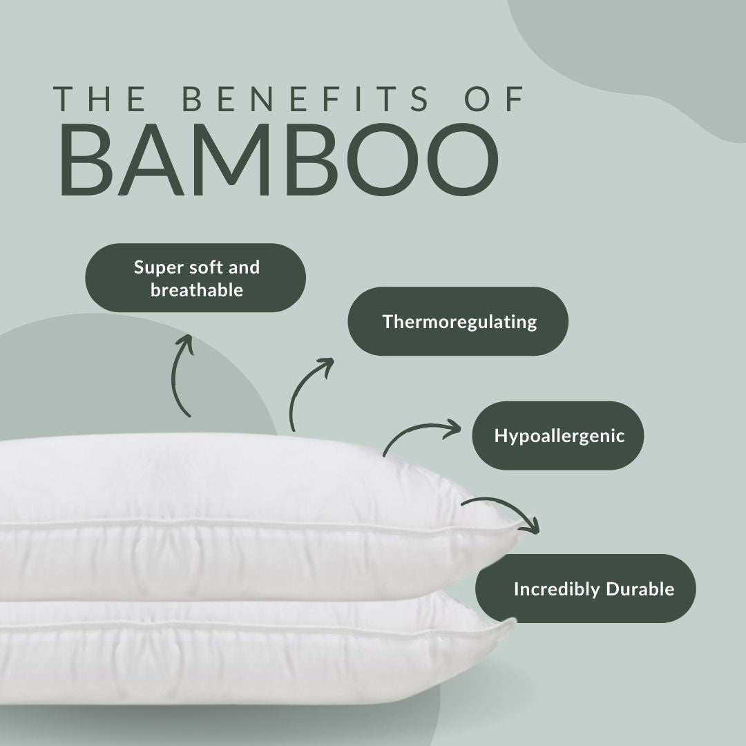 Bamboo Pillow (Eucalyptus Silk & Bamboo) - SHEET STORY - 9