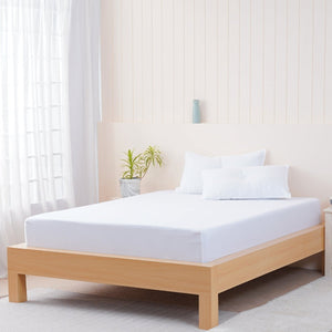 Bella Flanellette - White Fitted Sheet - SHEET STORY - 1