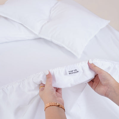 Bella Flannelette - White Bedding Set - SHEET STORY - 6