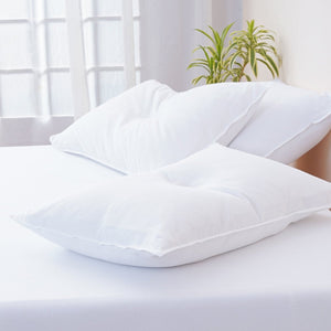 Bella Flannelette - White Pillowcases x 2 - SHEET STORY - 4