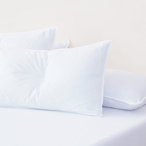Bella Flannelette - White Pillowcases x 2 - SHEET STORY - 5
