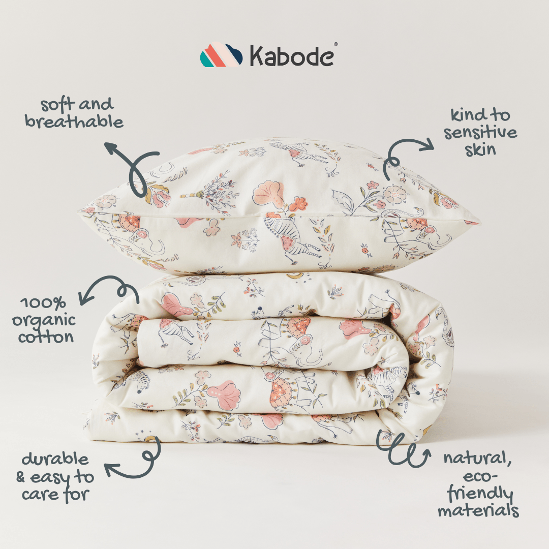 Boho Organic Cotton Duvet Cover & Pillowcase - SHEET STORY - 4