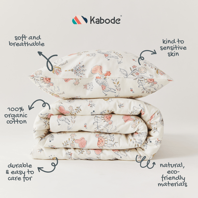 Boho Organic Cotton Duvet Cover & Pillowcase - SHEET STORY - 4