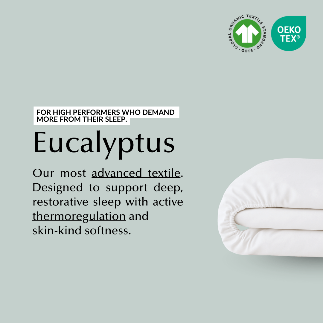 Cool & Comfy Silk Fitted Sheet (Eucalyptus) - SHEET STORY - 3