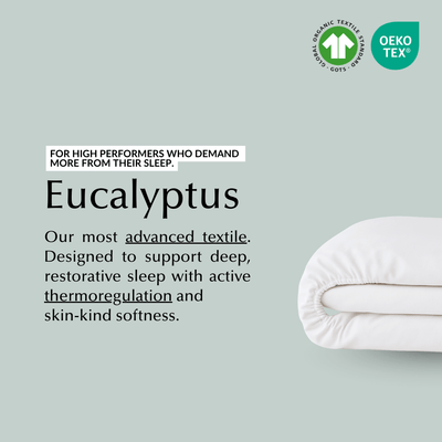 Cool & Comfy Silk Fitted Sheet (Eucalyptus) - SHEET STORY - 3