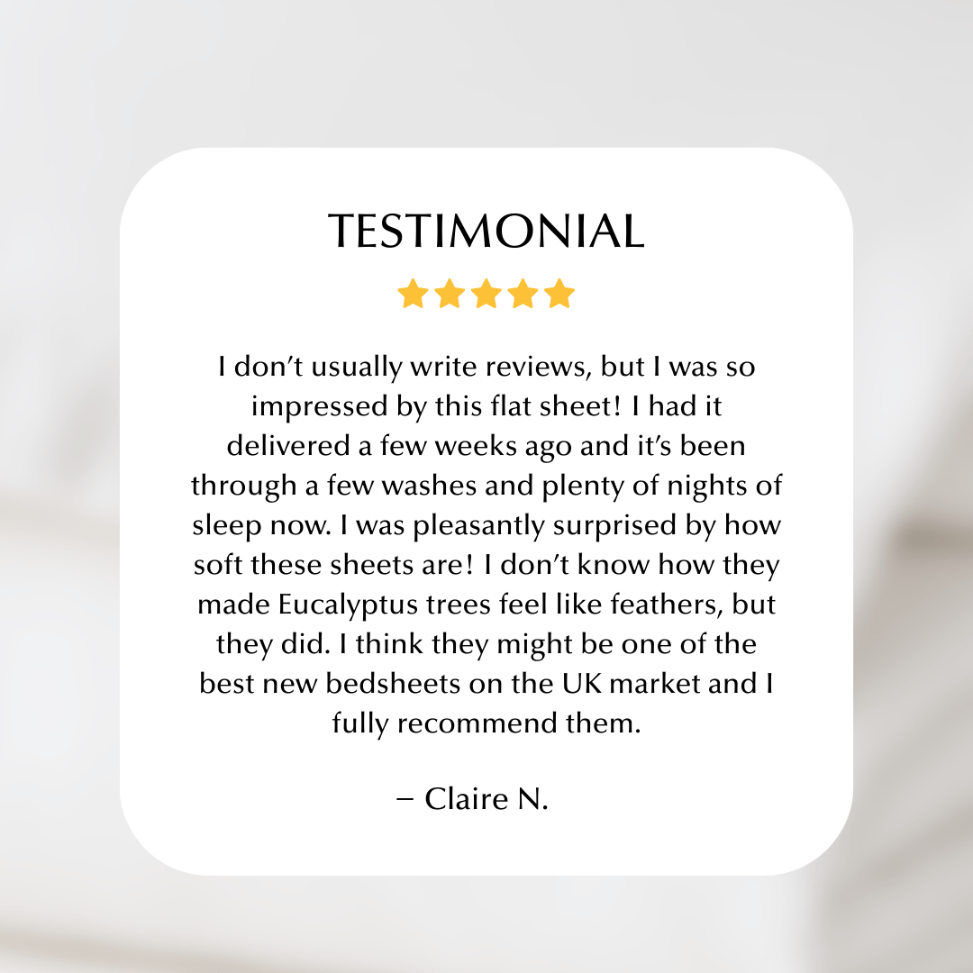 Cool & Comfy Silk Flat Sheet (Eucalyptus) - SHEET STORY - 5