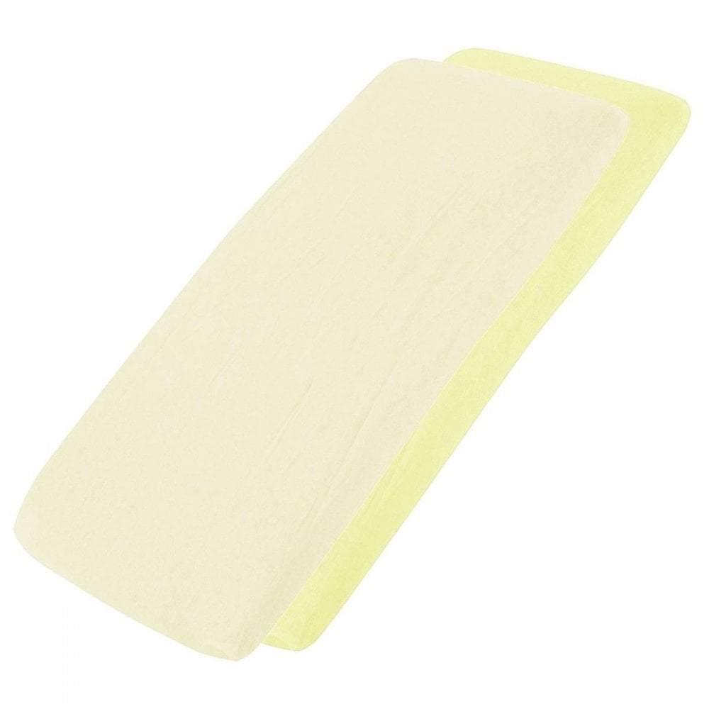 Crib Jersey Fitted Sheets 100% Cotton 40x90cm - Pack Of 2 - Fits All Models - SHEET STORY - 38