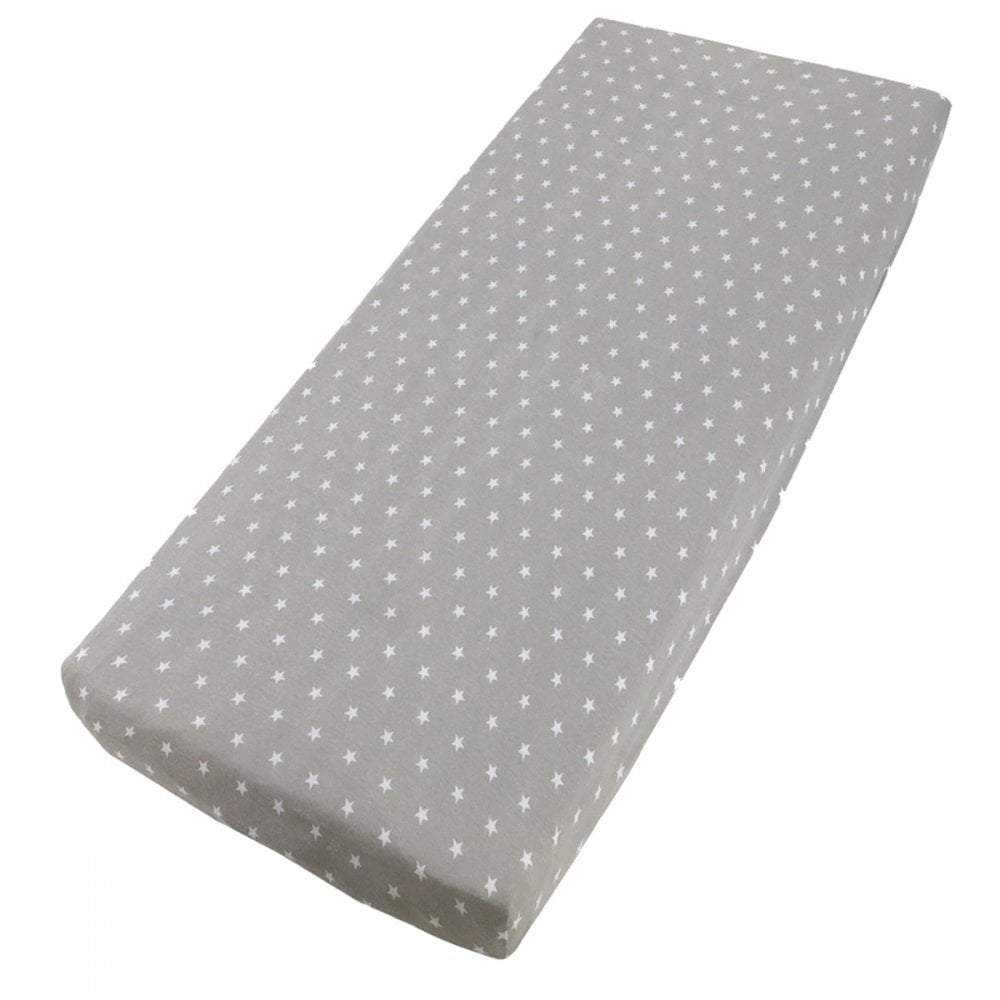 Crib Jersey Fitted Sheets 100% Cotton 40x90cm - Pack Of 2 - Fits All Models - SHEET STORY - 118