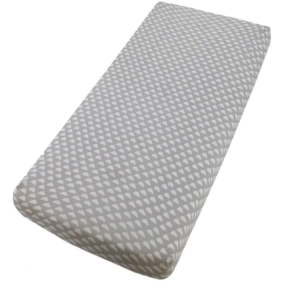 Crib Jersey Fitted Sheets 100% Cotton 40x90cm - Pack Of 2 - Fits All Models - SHEET STORY - 160