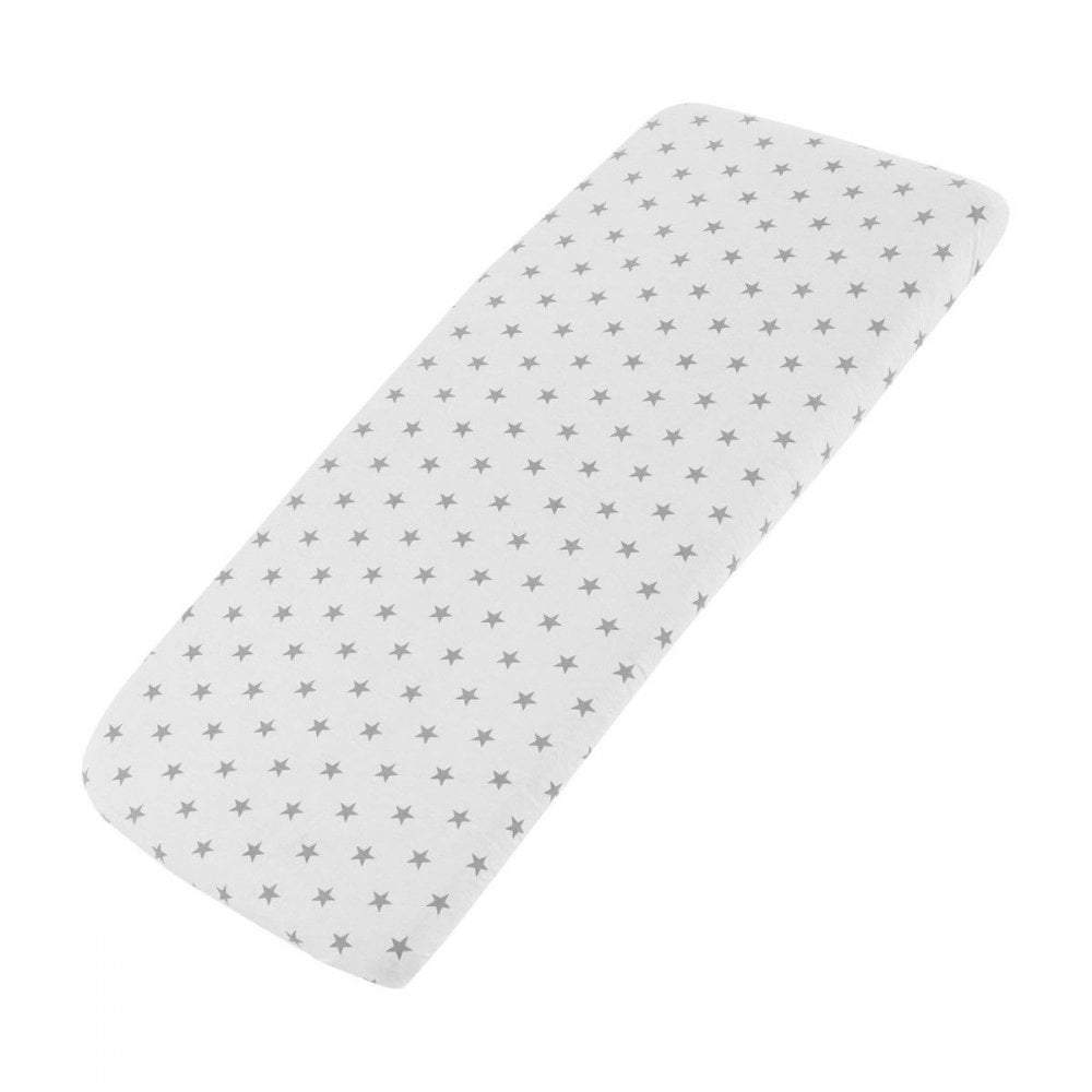 Crib Jersey Fitted Sheets 100% Cotton 40x90cm - Pack Of 2 - Fits All Models - SHEET STORY - 30