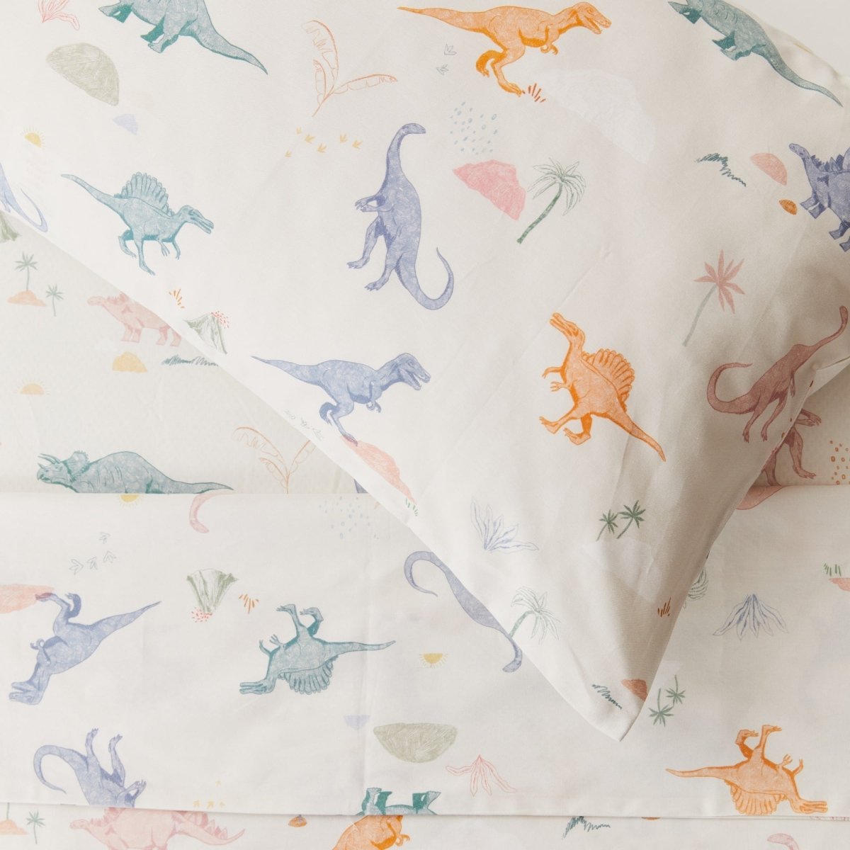 Dino Organic Cotton Duvet Cover & Pillowcase - SHEET STORY - 7