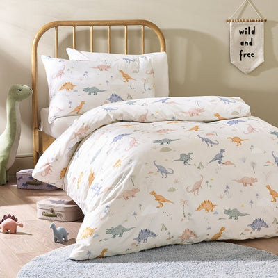 Dino Organic Cotton Duvet Cover & Pillowcase - SHEET STORY - 2