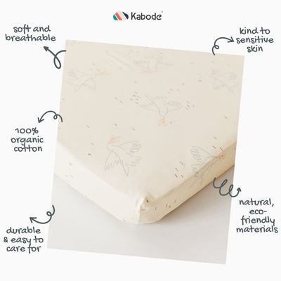 Dove Organic Cotton Fitted Sheet - SHEET STORY - 3