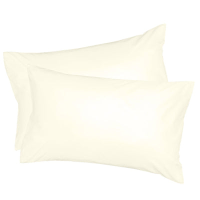 Egyptian Cotton Pillowcases in Cream (2 pack) - SHEET STORY - 1