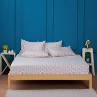 Ella Cotton - Gems Checkerboard Fitted Sheet - SHEET STORY - 7