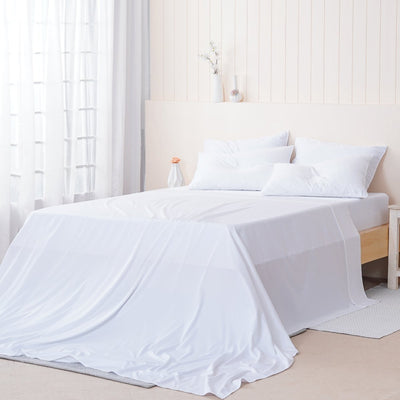 Ella Cotton - White Flat Sheet - SHEET STORY - 1