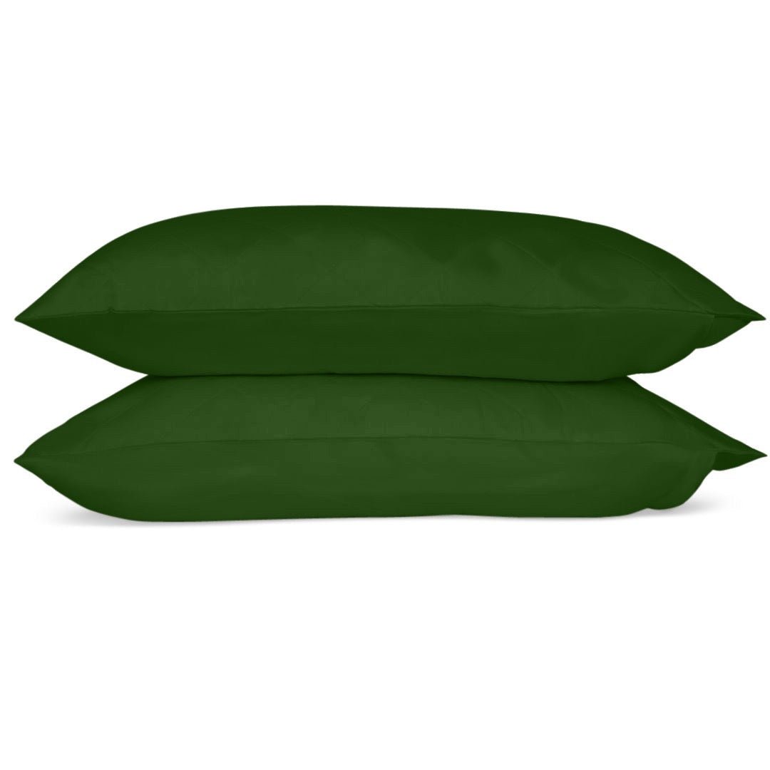 Eucalyptus Silk Pillowcase Pair in Forest Green (Best Seller) - SHEET STORY - 5
