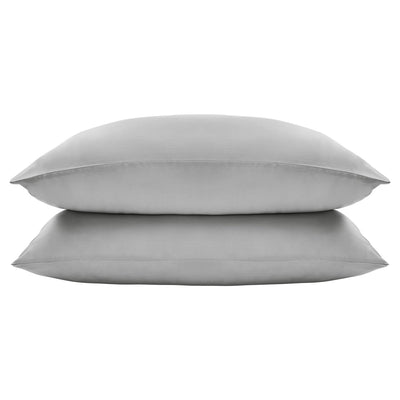Eucalyptus Silk Pillowcase Pair in Grey (Best Seller) - SHEET STORY - 1