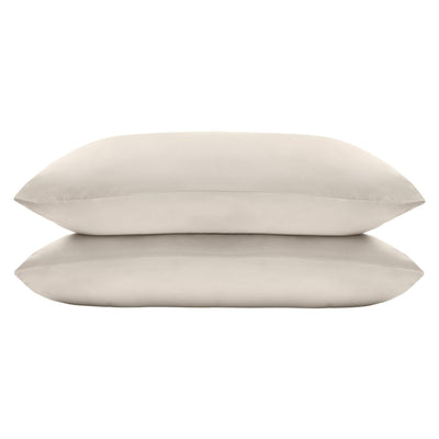 Eucalyptus Silk Pillowcase Pair in Wheat (Best Seller) - SHEET STORY - 1