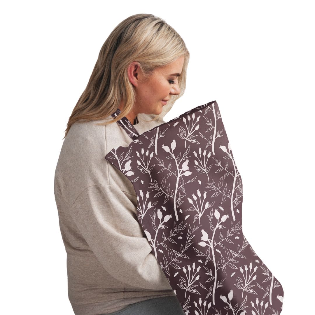Feeding & Pumping Privacy Cover - Rosehip - SHEET STORY - 1