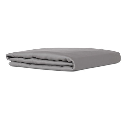 Fitted Sheet in Grey (Eucalyptus Silk) - SHEET STORY - 2