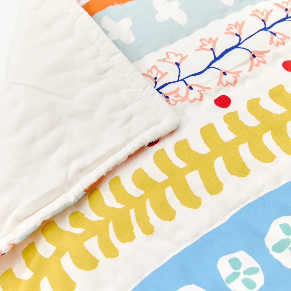 Floral Organic Cotton Quilt - SHEET STORY - 5