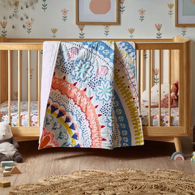 Floral Organic Cotton Quilt - SHEET STORY - 2