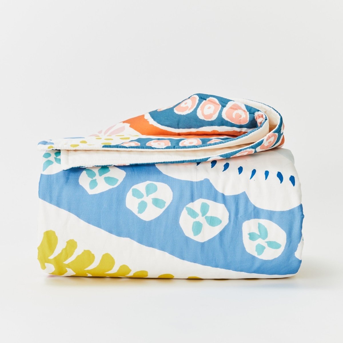 Floral Organic Cotton Quilt - SHEET STORY - 3