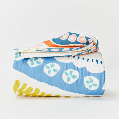 Floral Organic Cotton Quilt - SHEET STORY - 3